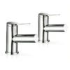 Mira Evolve Basin Pillar Taps -Home Bathroom mira evolve basin pillar taps 2.1816.002