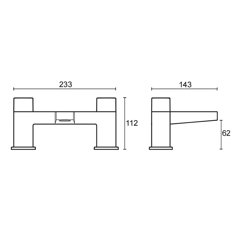 Mira Honesty Bath Filler Tap 4 Mira Honesty Bath Filler Tap - Image 2