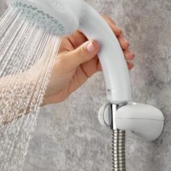 Mira Logic LF-2 Shower Head Holder Wall - White 8 Mira Logic LF-2 Shower Head Holder Wall - White -Home Bathroom mira logic lf 2 shower head holder wall white 2.1605.149 2