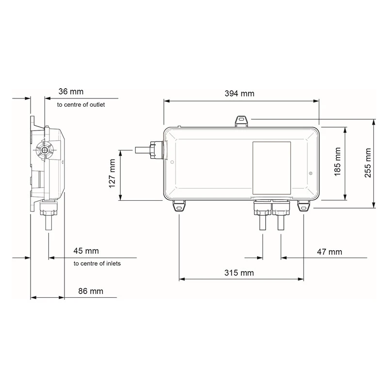 Mira Mode Bath Fill Digital Mixer Unit - Pumped 4 Mira Mode Bath Fill Digital Mixer Unit - Pumped - Image 2
