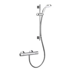 Mira React EV Bar Mixer Shower - Chrome