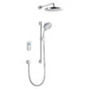 Mira Vision Dual Rear Fed Digital Shower - Pumped -Home Bathroom mira vision dual rear fed pumped 1797.104