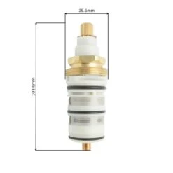 Rada Revive-3 Thermostatic Cartridge Assembly -Home Bathroom rada revive 3 thermostatic cartridge assembly 456.27 3