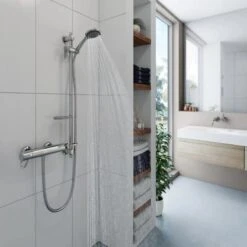 Triton Elina TMV3 Inclusive Bar Mixer Shower And Grab Riser Rail -Home Bathroom triton elina tmv3 inclusive bar mixer shower and grab riser rail elithbminc3 2