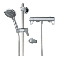 Triton Elina TMV3 Inclusive Bar Mixer Shower And Grab Riser Rail