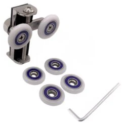Uniwheel Universal Shower Door Runner (Single) 9 Uniwheel Universal Shower Door Runner (Single) -Home Bathroom uniwheel universal shower door runner pair uni wheel 3