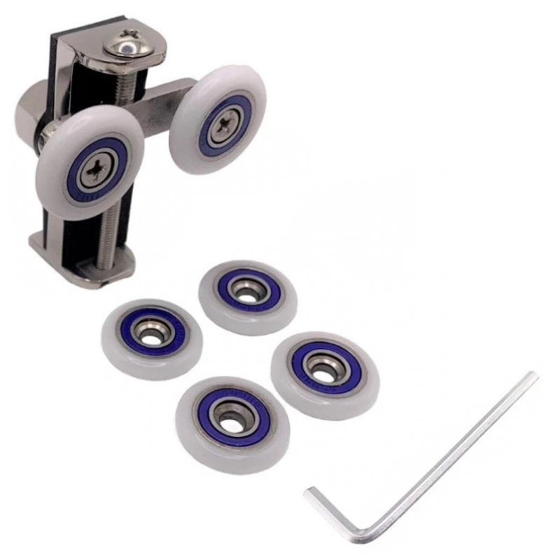 Uniwheel Universal Shower Door Runner (Single) 6 Uniwheel Universal Shower Door Runner (Single) - Image 4