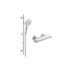 Vado Celsius Exposed Thermostatic Shower Set - Chrome