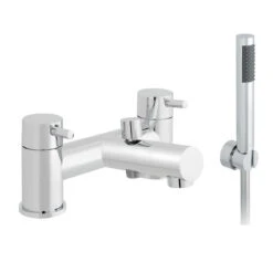 Vado Zoo Bath/Shower Mixer With Kit - Chrome